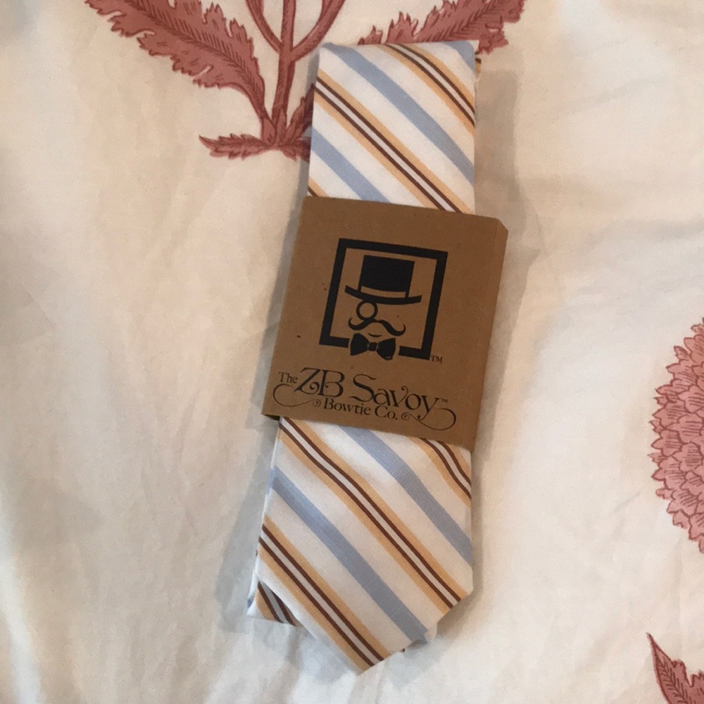 New ZB Savoy Skinny Necktie